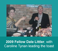 2009 Fellow Dale Littler with Caroline Tynan