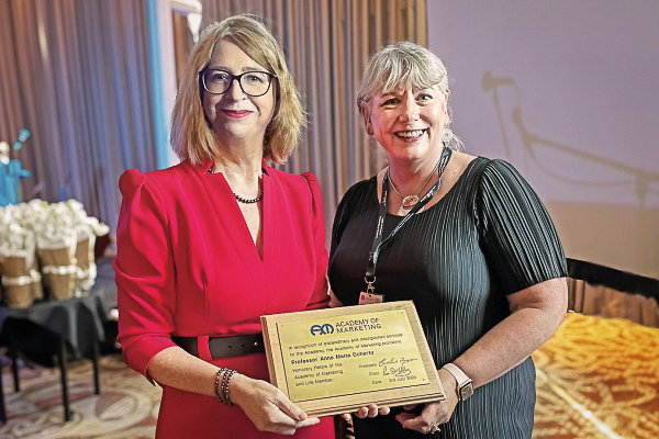 2024 Honorary Fellow Professor Anne Marie Doherty, presented by Professor Lisa O'Malley