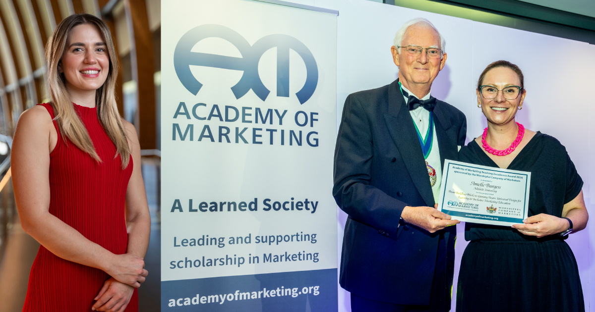 Academy of Marketing Teaching Excellence Award 2026