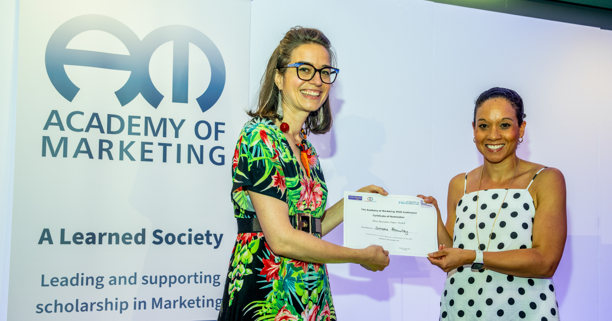 AM2026 Most Innovative Paper presentation